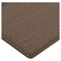 2'x3' Solid Dotted Doormat Black - HomeTrax -Home Decoration Store GUEST 0065d7eb 68ff 4bce 8a24 7385ac08d23a