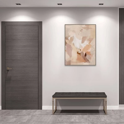 32" X 42" Untroubled By Urban Road Framed Canvas Wall Art Print - Amanti Art 5 32" X 42" Untroubled By Urban Road Framed Canvas Wall Art Print - Amanti Art - Image 5