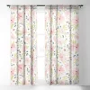 Heather Dutton Amelia Single Panel Sheer Window Curtain 120" X 50" - Deny Designs