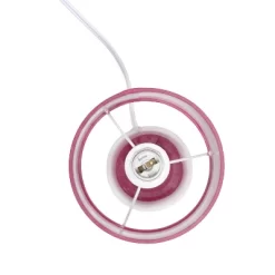 10.04" Traditional Ceramic Thimble Base Bedside Table Desk Lamp With Matching Fabric Shade Mauve - Simple Designs 13 10.04" Traditional Ceramic Thimble Base Bedside Table Desk Lamp With Matching Fabric Shade Mauve - Simple Designs -Home Decoration Store GUEST 0146816d 7c8a 4489 8528 4b043c05e366