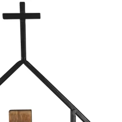 Cross & Steeple Wall Art Metal & Wood - Foreside Home & Garden -Home Decoration Store GUEST 016c0a1e 38da 4b2f 91b7 10db14ced16d