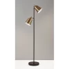 57.5" Malcolm Floor Lamp Black - Adesso