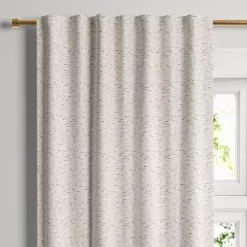 1pc Blackout Doral Window Curtain Panel Cream - Project 62™ -Home Decoration Store GUEST 02f6177d 573e 4615 ae8f eb440121d54d