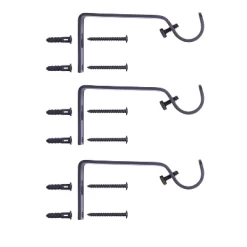 Kenney Lucas 3/4" Standard Decorative Window Curtain Rod