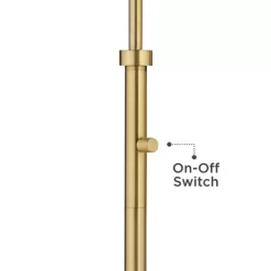 Possini Euro Design Kipling Modern 62 1/2" Tall Downbridge Arc Floor Lamp Warm Gold Metal Clear Glass Shade For Living Room Reading House 8 Possini Euro Design Kipling Modern 62 1/2" Tall Downbridge Arc Floor Lamp Warm Gold Metal Clear Glass Shade For Living Room Reading House -Home Decoration Store GUEST 03897370 d579 4191 b61f b373c42cdd22