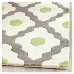 Downey Geometric Tufted Accent Rug - Safavieh