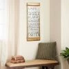 Metal Sign Motivational Wall Decor With Rope Accent Gray - Olivia & May