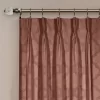 Kate Aurora 2 Pack Windsor Pinch Pleat/Rod Pocket/Back Tab Quatrefoil Window Curtain Panels