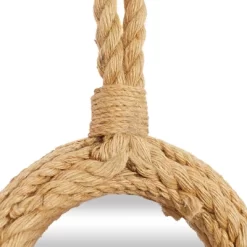 Jute Wall Mirror With Rope Accents Set Of 3 Brown - Olivia & May -Home Decoration Store GUEST 051dac8c 850b 4187 a5e0 62b09c1a52c4