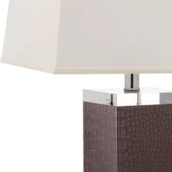 (Set Of 2) 27" Deco Leather Table Lamp Brown (Includes CFL Light Bulb) - Safavieh 5 (Set Of 2) 27" Deco Leather Table Lamp Brown (Includes CFL Light Bulb) - Safavieh -Home Decoration Store GUEST 052ce11f e890 46a2 8b72 37c7e3e4c9b9