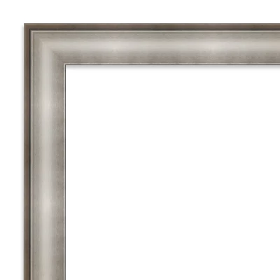 41" X 29" Non-Beveled Imperial Silver Wall Mirror - Amanti Art 2 41" X 29" Non-Beveled Imperial Silver Wall Mirror - Amanti Art - Image 2