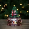 Northlight 6.25" Musical Nutcracker And Ballerina Christmas Decoration