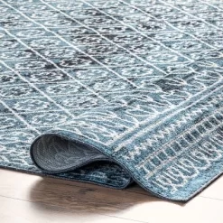 NuLOOM Prestyn Machine Washable Faded Trellis Area Rug -Home Decoration Store GUEST 0732b461 bdbe 4ed5 8a56 2263cfc71dca