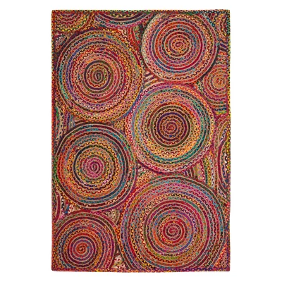 Elsie Stripe Woven Accent Rug Red - Safavieh 7 Elsie Stripe Woven Accent Rug Red - Safavieh - Image 7