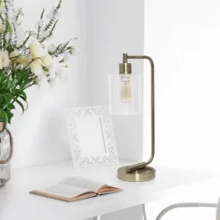 Modern Iron Table Lamp With Glass Shade Antique Brass - Lalia Home 10 Modern Iron Table Lamp With Glass Shade Antique Brass - Lalia Home -Home Decoration Store GUEST 099a68a8 d970 4120 a2cf 6b6e99eb7169