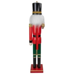 Northlight 36" Red And Green Christmas Nutcracker Soldier With Horn -Home Decoration Store GUEST 0a21d362 7b1a 4be5 a0b7 2d1b73399b95