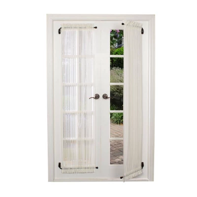 Versailles Home Fashions 2pk Swing Arm Ball Curtain Rod 2 Versailles Home Fashions 2pk Swing Arm Ball Curtain Rod - Image 2