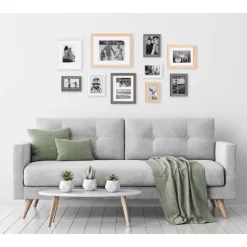 10pc Bordeaux Frame Boxs White/Black/Natural Wood - Kate & Laurel All Things Decor -Home Decoration Store GUEST 0b192c3c c6ef 4ed9 9285 3b5c15af82d9