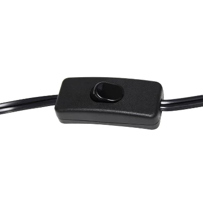 Modern Iron Table Lamp With Glass Shade Antique Brass - Lalia Home 3 Modern Iron Table Lamp With Glass Shade Antique Brass - Lalia Home - Image 3