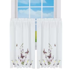 Collections Etc Embroidered Lavender Butterfly Floral Window Curtains 9 Collections Etc Embroidered Lavender Butterfly Floral Window Curtains -Home Decoration Store GUEST 0d457a5a 0cfb 48e9 969f 9f494c3c5c86