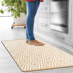 World Rug Gallery Geometric Anti-Fatigue Standing Mat -Home Decoration Store GUEST 0de100e0 0450 4bb1 89dd 482febe25bc0