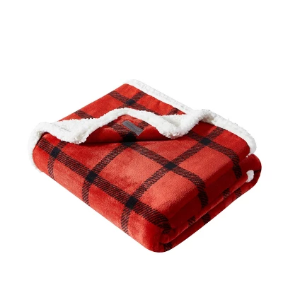50"x60" Bunkhouse Plaid Reversible Throw Blanket - Eddie Bauer 13 50"x60" Bunkhouse Plaid Reversible Throw Blanket - Eddie Bauer - Image 13