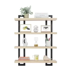 36" X 28.4" 4 Tier Floating Bracket Wall Shelf Unit - Danya B. -Home Decoration Store GUEST 0f1806dc 8293 429d 8f65 06aeaf54942d