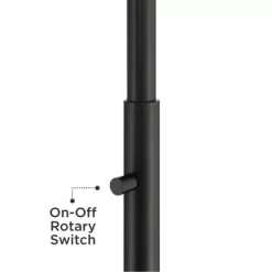 360 Lighting Modern Adjustable Floor Lamp With USB Charging Port 61" Tall Black Brass Living Room Reading -Home Decoration Store GUEST 10c9cfe8 b334 4663 afb5 45f39dbeba50