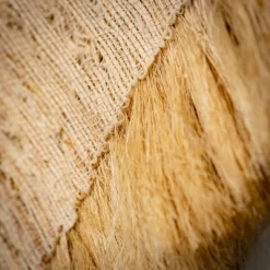 Sullivans Rattan Woven Fiber Wall Decor 41.5"H Brown