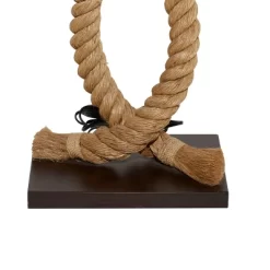 Rustic Jute Floor Lamp Brown - Olivia & May -Home Decoration Store GUEST 115b0cff adc7 49f5 977b 415f3ff61702