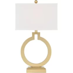 360 Lighting Modern Table Lamps 28 1/2" Tall Set Of 2 With USB Charging Port Brushed Gold Open Ring White Shade For Bedroom Living Room House Bedside 12 360 Lighting Modern Table Lamps 28 1/2" Tall Set Of 2 With USB Charging Port Brushed Gold Open Ring White Shade For Bedroom Living Room House Bedside -Home Decoration Store GUEST 119779f3 0115 4b8a b2db ae0aa4fd66b4
