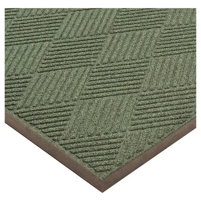 Dark Green Solid Doormat - (2'x3') - HomeTrax 3 Dark Green Solid Doormat - (2'x3') - HomeTrax - Image 3