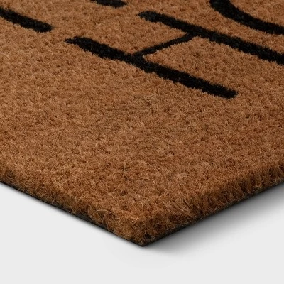 1'6"x2'6" Printed Rug Black - Threshold™ 2 1'6"x2'6" Printed Rug Black - Threshold™ - Image 2