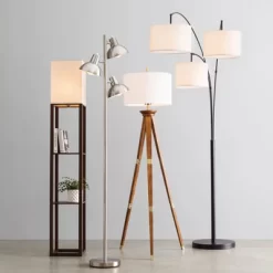 Oak Wood Tripod Floor Lamp Dark Brown - Threshold™ 17 Oak Wood Tripod Floor Lamp Dark Brown - Threshold™ -Home Decoration Store GUEST 12eb9924 86da 4a28 9eaa 3aaed057f6ef