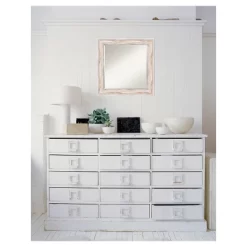 Alexandria White Wash Framed Wall Mirror - Amanti Art 16 Alexandria White Wash Framed Wall Mirror - Amanti Art -Home Decoration Store GUEST 13dc1d33 ecca 402d 83a2 c801a01df4c6