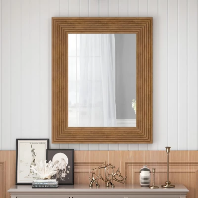 Colt 31.5" X 39.37" Decorative Wall Mirrors With Rectangle Painted Covered MDF Framed Mirror-The Pop Home 6 Colt 31.5" X 39.37" Decorative Wall Mirrors With Rectangle Painted Covered MDF Framed Mirror-The Pop Home - Image 6