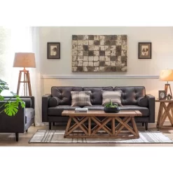 Mariner Tripod Style Wood Floor Lamp With Burlap Drum Shade Rust - Storied Home 24 Mariner Tripod Style Wood Floor Lamp With Burlap Drum Shade Rust - Storied Home -Home Decoration Store GUEST 140b0775 e0ec 4896 81bb cc492964a95d