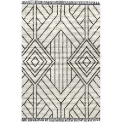 NuLOOM Tatiana Soft Shaggy Textured Modern Diamond Fringe Area Rug -Home Decoration Store GUEST 142e61f0 38d5 414a 8c76 450c2769d832