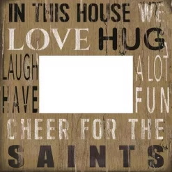 NFL Fan Creations 10x10 In. This House Frame -Home Decoration Store GUEST 14b22a75 58a0 47be b826 0bff262c5cc6