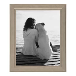 8" X 10" Kieva Tabletop Image Frame Gray - Kate & Laurel All Things Decor
