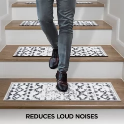 World Rug Gallery Distressed Bohemian Non-Slip Stair Treads 11 World Rug Gallery Distressed Bohemian Non-Slip Stair Treads -Home Decoration Store GUEST 14dff281 a63c 415b 857d aa3e625bfc07