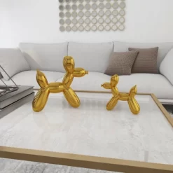 Set Of 2 Ceramic Balloon Dog Sculptures - Olivia & May 27 Set Of 2 Ceramic Balloon Dog Sculptures - Olivia & May -Home Decoration Store GUEST 157b7139 84b0 4b3c 9c52 d442201e8923