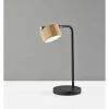 Roman Table Lamp Black (Includes LED Light Bulb) - Adesso
