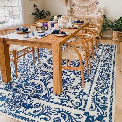 Ruggable - Delphina Machine Washable Rug - Rectangle - Woven - Area Rugs 4 Ruggable - Delphina Machine Washable Rug - Rectangle - Woven - Area Rugs - Image 4