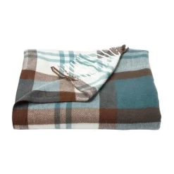 60"x70" Breathable And Stylish Soft Plaid Throw Blanket - Yorkshire Home -Home Decoration Store GUEST 1708dfb9 83fb 43c6 bc97 f22cf13e0024