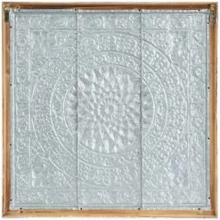 Metal Scroll Wall Decor With Embossed Details - Olivia & May -Home Decoration Store GUEST 172234f3 edcb 4a8d 86de a566c0005029