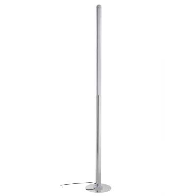 68" Metal Roxanna Floor Lamp (Includes LED Light Bulb) Silver - JONATHAN Y 2 68" Metal Roxanna Floor Lamp (Includes LED Light Bulb) Silver - JONATHAN Y - Image 2