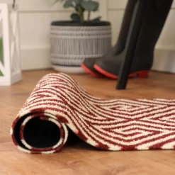 2'x3' ColorStar Greek Grid Door Mat Red Rust - Bungalow Flooring -Home Decoration Store GUEST 18f38b0c 1151 4fb9 a4ec a03b33d0d089