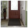 2'x3' Solid Dotted Doormat Black - HomeTrax