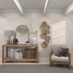 Metal Plate Wall Decor With Embossed Design Gold - Olivia & May -Home Decoration Store GUEST 1a5e5a1a a994 4b41 ae5b 90bb3e87a2f4